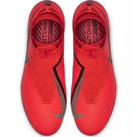 Buty piłkarskie Nike Phantom Vsn Elite Df Fg M AO3262-600 czerwone czerwone 1