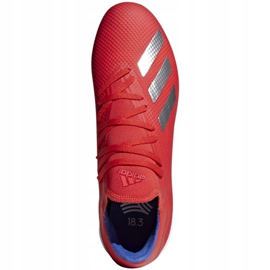 Buty piłkarskie adidas X 18.3 Tf M BB9399 pomarańcze i czerwienie wielokolorowe 1