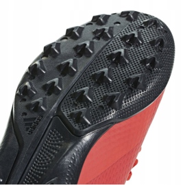 Buty piłkarskie adidas X 18.3 Tf Jr BB9403 wielokolorowe czerwone 6