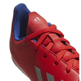 Buty halowe adidas X 18.4 In Jr BB9410 czerwone wielokolorowe 5