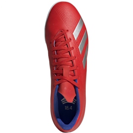 Buty piłkarskie adidas X 18.4 Tf M BB9413 wielokolorowe czerwone 1