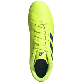 Buty piłkarskie adidas Nemeziz 18.4 FxG M BB9440 żółte żółte 1