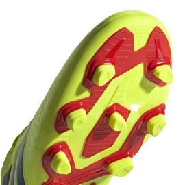 Buty piłkarskie adidas Nemeziz 18.4 FxG M BB9440 żółte żółte 5