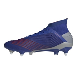 Buty piłkarskie adidas Predator 19.1 Sg M BC0312 niebieskie niebieskie 1