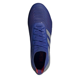 Buty piłkarskie adidas Predator 19.1 Sg M BC0312 niebieskie niebieskie 2