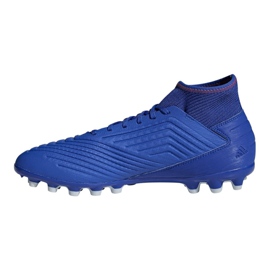 Buty piłkarskie adidas Predator 19.3 Ag M BC0297 niebieskie niebieskie 1