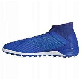 Buty piłkarskie adidas Predator 19.3 Tf M BB9084 niebieskie wielokolorowe 1