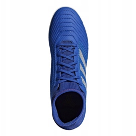 Buty piłkarskie adidas Predator 19.3 Tf M BB9084 niebieskie wielokolorowe 2