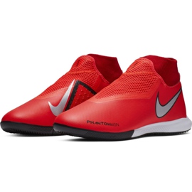 Buty halowe Nike Phantom Vsn Academy Df Ic M AO3267-600 czerwone wielokolorowe 3