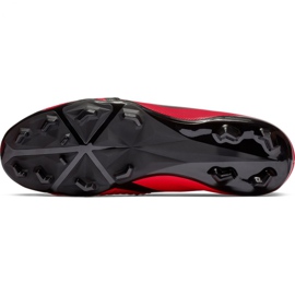 Buty piłkarskie Nike Phantom Venom Club Fg M AO0577-600 czerwone czerwone 3