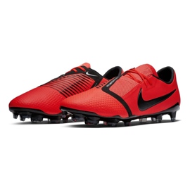 Buty piłkarskie Nike Phantom Venom Pro Fg M AO8738-600 czerwone czerwone 2