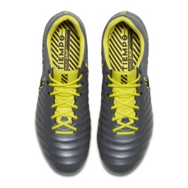 Buty piłkarskie Nike Tiempo Legend 7 Elite Ag Pro M AH7423-070 czarne szare 2
