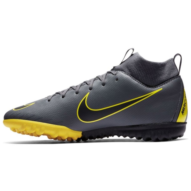Buty piłkarskie Nike Mercurial SuperflyX 6 Academy Gs Tf Jr AH7344-070 wielokolorowe szare 1