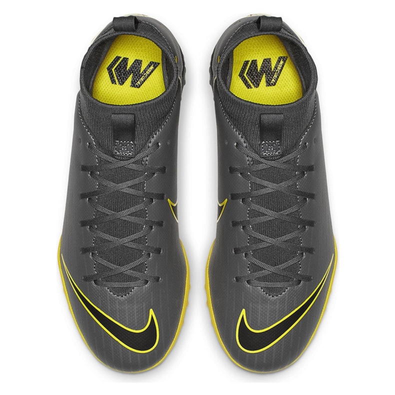 Buty piłkarskie Nike Mercurial SuperflyX 6 Academy Gs Tf Jr AH7344-070 wielokolorowe szare 2