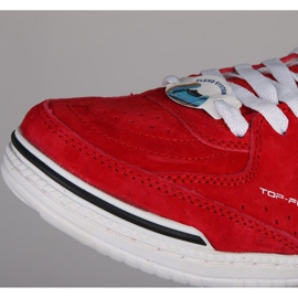 Buty halowe Joma Top Flex Nobuck 806 TOPNS.806.IN czerwone czerwone 1