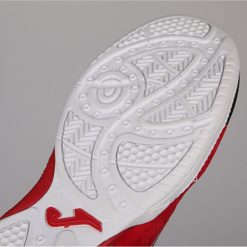 Buty halowe Joma Top Flex Nobuck 806 TOPNS.806.IN czerwone czerwone 2