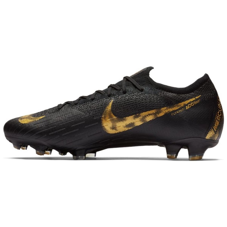 Buty piłkarskie Nike Mercurial Vapor 12 Elite Fg M AH7380-077 czarne czarne 1