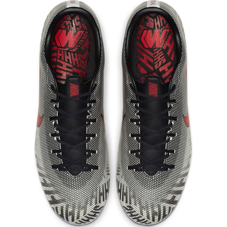 Buty piłkarskie Nike Mercurial Vapor 12 Academy Neymar FG/MG M AO3131-170 białe białe 1