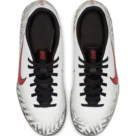 Buty piłkarskie Mercurial Nike Neymar Vapor 12 Club Fg Jr AV4762-170 białe wielokolorowe 1