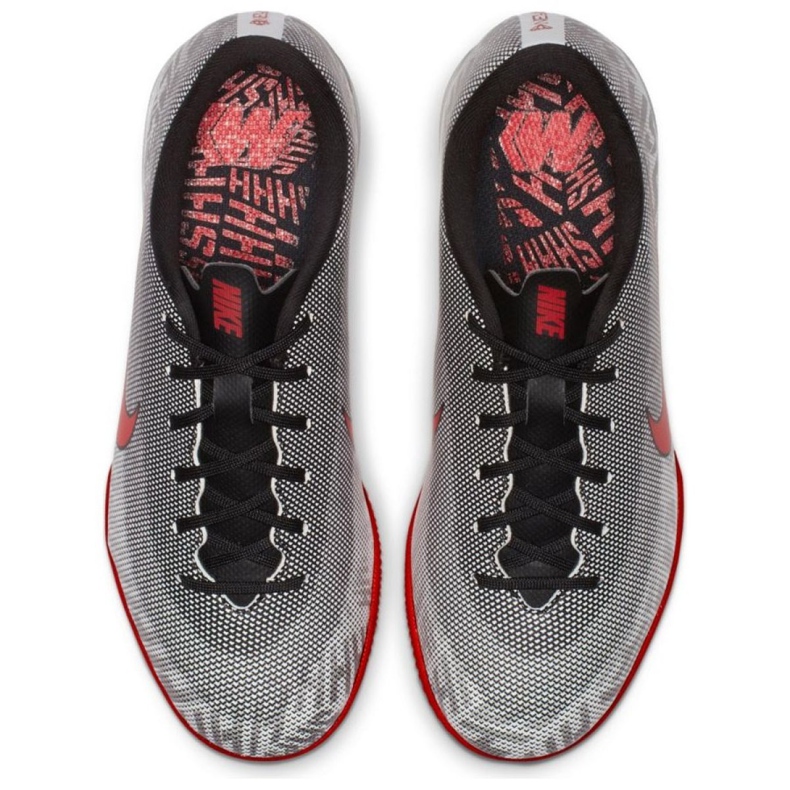 Buty halowe Nike Mercurial Vapor 12 Academy Neymar Ic Jr AO9474-170 szare szare 2