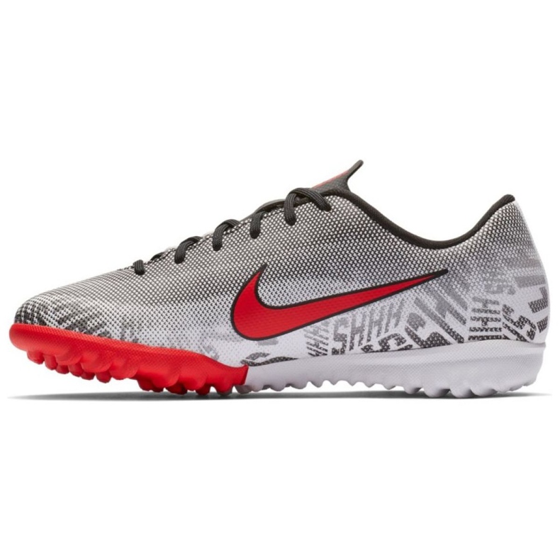 Buty piłkarskie Nike Mercurial Vapor 12 Academy Neymar Tf Jr AO9476-170 szare szare 1
