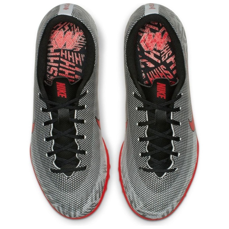 Buty piłkarskie Nike Mercurial Vapor 12 Academy Neymar Tf Jr AO9476-170 szare szare 2