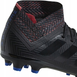 Buty piłkarskie adidas Nemeziz 18.3 Fg Jr D98016 czarne wielokolorowe 6