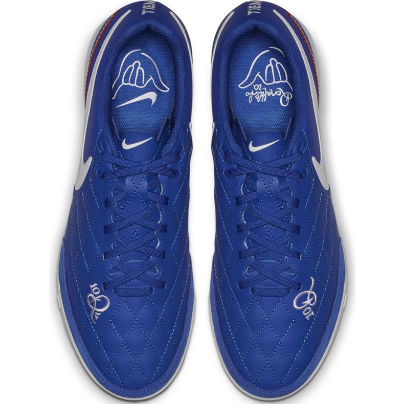 Buty halowe Nike Tiempo Legend X 7 Academy 10R Ic M AQ2217-410 niebieskie niebieskie 1