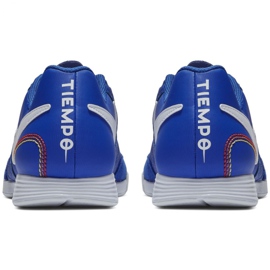 Buty halowe Nike Tiempo Legend X 7 Academy 10R Ic M AQ2217-410 niebieskie niebieskie 4