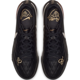 Buty piłkarskie Nike Tiempo Legend X 7 Academy 10R Tf M AQ2218-027 czarne czarne 2