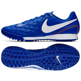 Buty piłkarskie Nike Tiempo Legend 7 Academy 10R Tf M AQ2218-410 niebieskie niebieskie 9