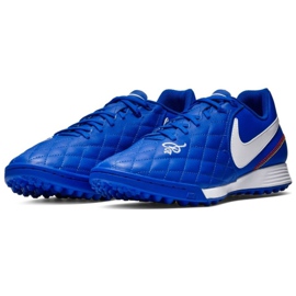 Buty piłkarskie Nike Tiempo Legend 7 Academy 10R Tf M AQ2218-410 niebieskie niebieskie 10