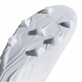 Buty piłkarskie adidas Predator 19.3 Fg Jr CM8535 białe wielokolorowe 5
