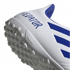 Buty piłkarskie adidas Predator 19.4 Tf M D97971 białe białe 4