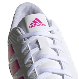 Buty piłkarskie adidas Nemeziz 18.4 Tf M D97993 białe wielokolorowe 3
