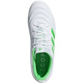 Buty piłkarskie adidas Copa 19.3 Fg M BB9188 niebieskie białe 2