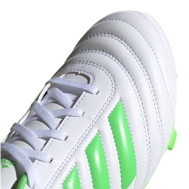 Buty piłkarskie adidas Copa 19.4 Fg M D98069 białe wielokolorowe 3
