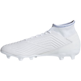 Buty piłkarskie adidas Predator 19.3 Fg M BB9333 białe wielokolorowe 1