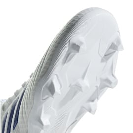Buty piłkarskie adidas Predator 19.3 Fg M BB9333 białe wielokolorowe 5