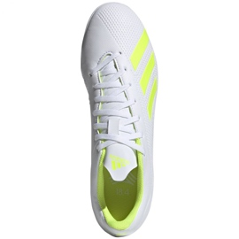 Buty piłkarskie adidas X 18.4 Tf M BB9414 białe białe 1