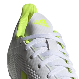 Buty piłkarskie adidas X 18.4 Tf M BB9414 białe białe 6