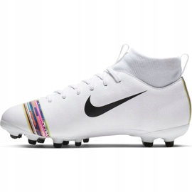 Buty piłkarskie Nike Mercurial Superfly 6 Academy Mg Jr AJ3111-109 wielokolorowe białe 2