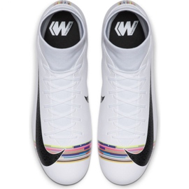 Buty piłkarskie Nike Mercurial Superfly 6 Academy Mg M AJ3541-109 białe wielokolorowe 1