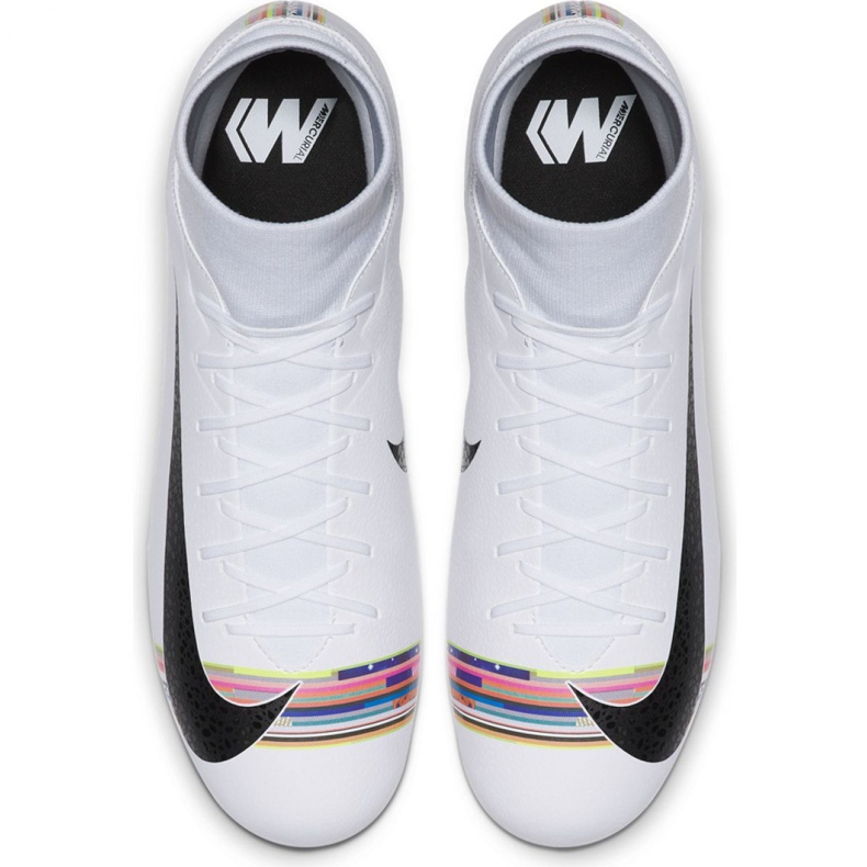 Buty piłkarskie Nike Mercurial Superfly 6 Academy Mg M AJ3541-109 wielokolorowe białe 1
