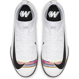 Buty halowe Nike Mercurial Superfly X 6 Academy Ic Jr AJ3110-109 wielokolorowe białe 2