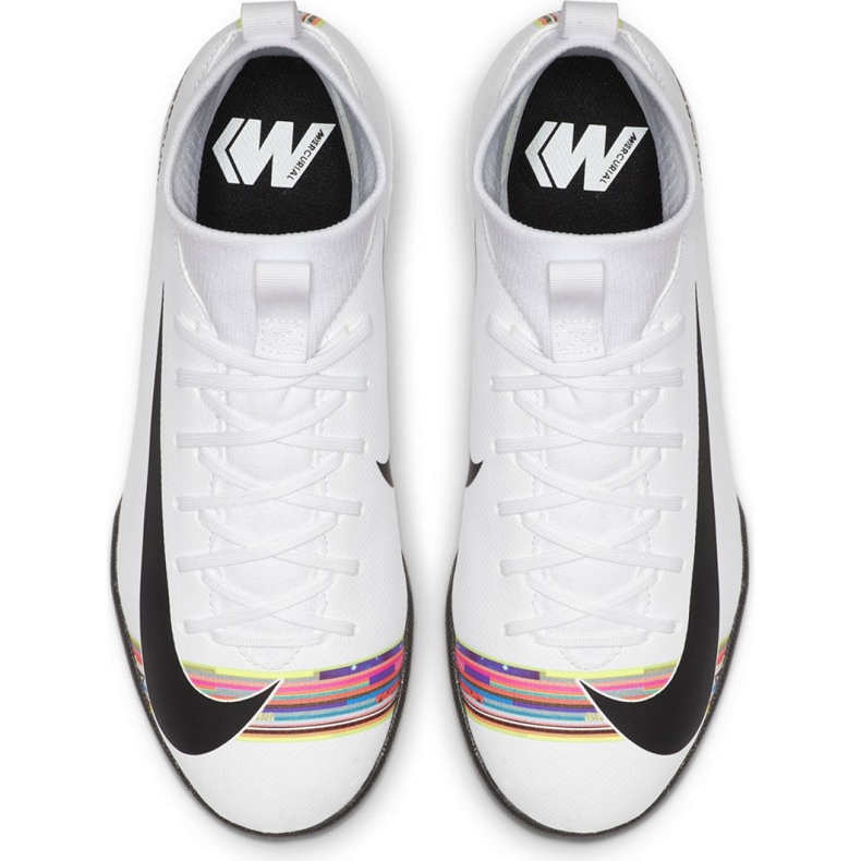 Buty halowe Nike Mercurial Superfly X 6 Academy Ic Jr AJ3110-109 wielokolorowe białe 2