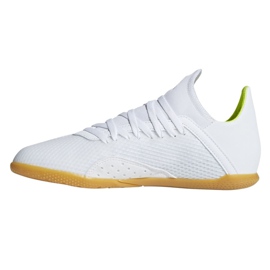 Buty halowe adidas X 18.3 In Jr BB9397 wielokolorowe białe 1