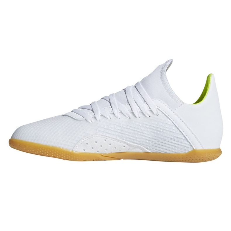 Buty halowe adidas X 18.3 In Jr BB9397 wielokolorowe białe 1