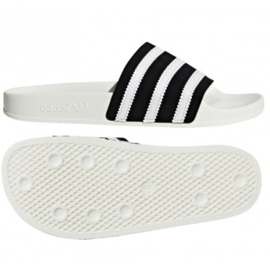 Klapki adidas Originals Adilette Slides BD7592 białe czarne 3