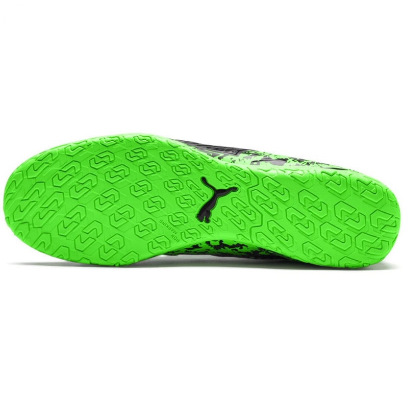 Buty halowe Puma One 19.4 It M 105496 04 wielokolorowe zielone 2